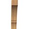 Ekena Millwork 6"W x 30"D x 30"H Balboa Rough Sawn Knee Brace, Western Red Cedar BRC06X30X30BOA00RWR - alternate 4